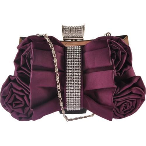 Womens J. Furmani 80265 Fashion Clutch Purple