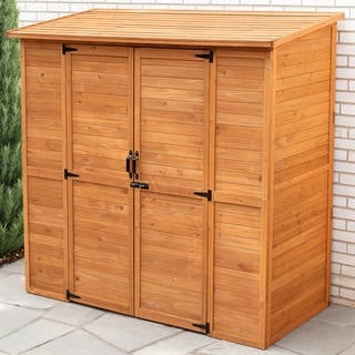 shop wall-store outdoor wood storage shed - free shipping