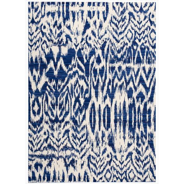 Barclay Butera Kaleidoscope Caravan Blue Area Rug By Nourison 5 3 X 7