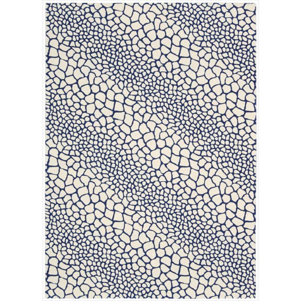 Barclay Butera Kaleidoscope Akira Blue Rug (36 X 56) By Nourison