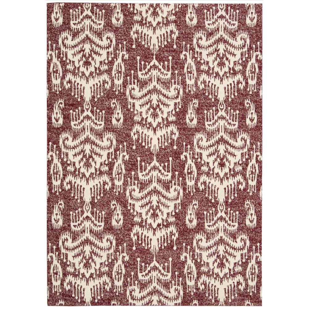 Barclay Butera Kaleidoscope Crimson Rug (53 X 75) By Nourison