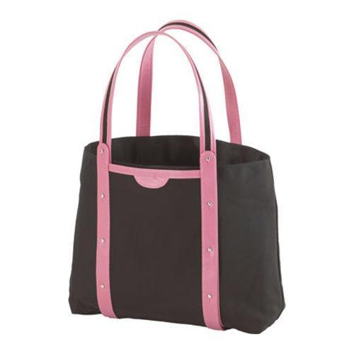 Crescent Moon Yoga Convertible Tote Black/pink