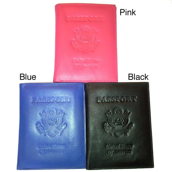 Kozmic Leather Self Embossed Passport Cover Kozmic Passport Covers