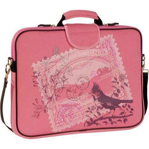 Shop Women&#39;s Laurex 17.3in Laptop Sleeve Pink Stamp - Free Shipping Today - www.semadata.org - 8067749