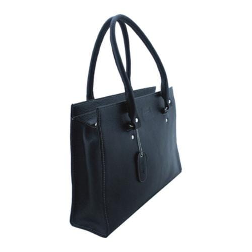 Women's Leatherbay Allison Black LEATHERBAY Leather Bags