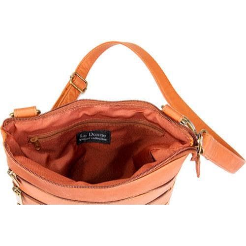 Women's LeDonne LD 9302 Tan LeDonne Shoulder Bags