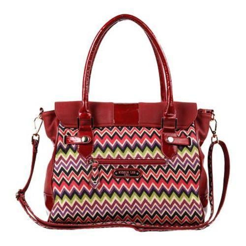 Women's Nicole Lee P3146 Sadona Red nicole lee Satchels