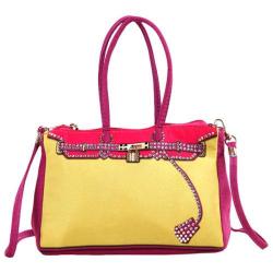 Women's Nicole Lee PRT5202 Burke Kelly Yellow nicole lee Satchels