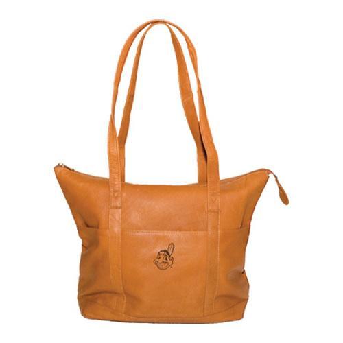 Womens Pangea Tote Pa 583 Mlb Cleveland Indians/tan