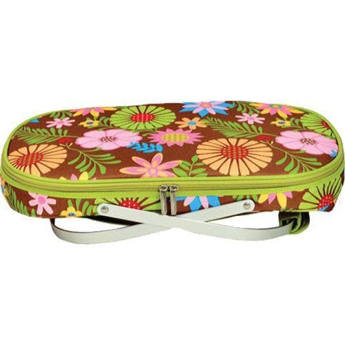 Picnic at Ascot Collapsible Insulated Basket Floral Overstock 8070544