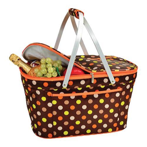 Shop Picnic at Ascot Collapsible Insulated Basket Julia Dot Free
