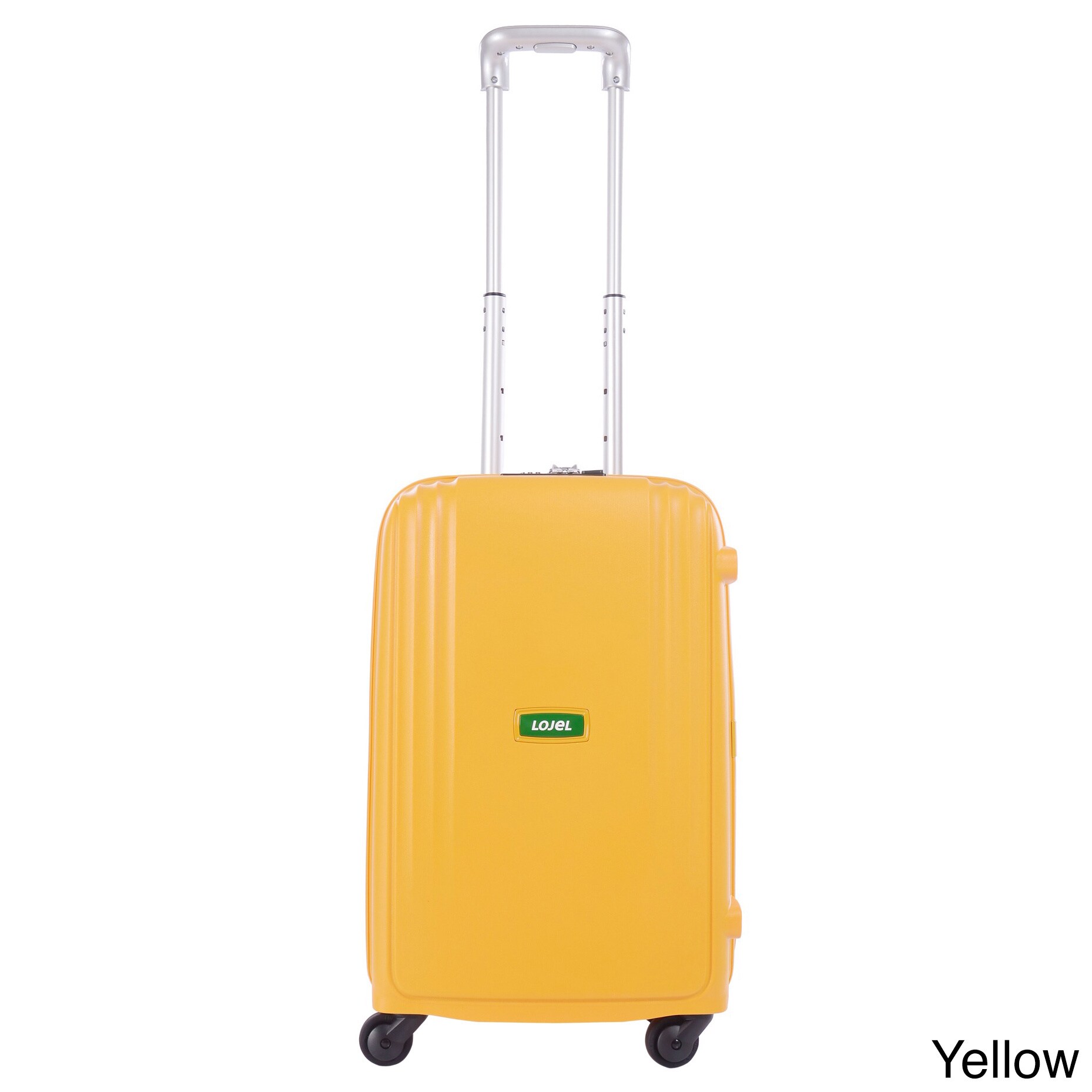 small yellow suitcase