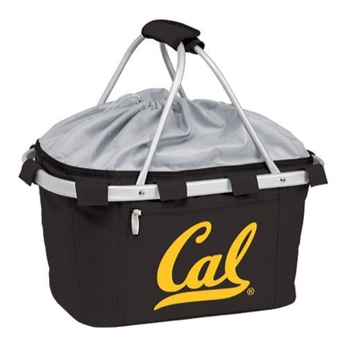 Picnic Time Metro Basket California Golden Bears Print Black