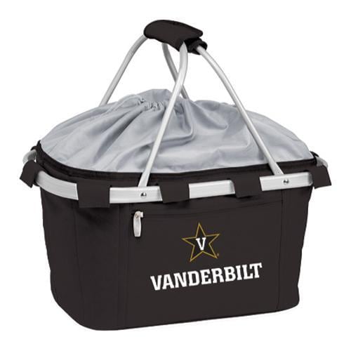 Picnic Time Metro Basket Vanderbilt U Commodores Print Black