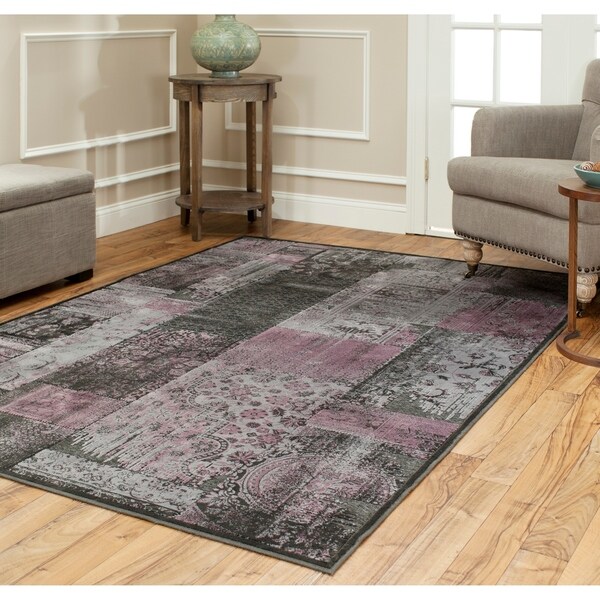 Safavieh Paradise Charcoal Viscose Rug - 5'-3" x 7'-6"