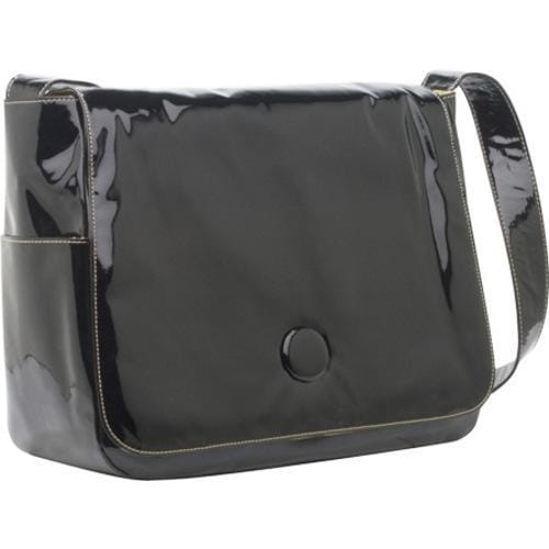 Womens Soapbox Bags Moppet Messenger Bag Black Patent