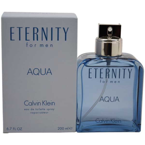 Calvin Klein Eternity Aqua Men's 6.7-ounce Eau de Toilette Spray ...