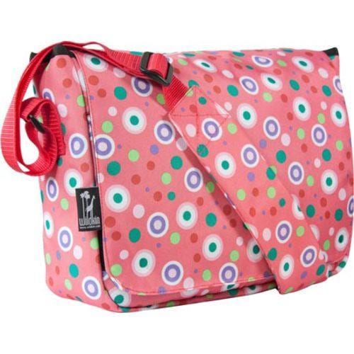 Wildkin Kickstart Messenger Bag Polka Dots