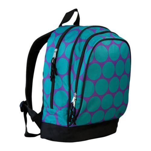 Wildkin Sidekick Backpack Big Dots Aqua