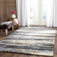 Safavieh retro cream blue rug