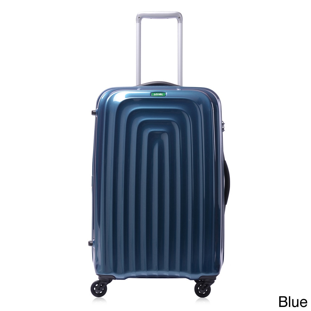 Lojel Wave Polycarbonate 26 inch Medium Upright Spinner Suitcase