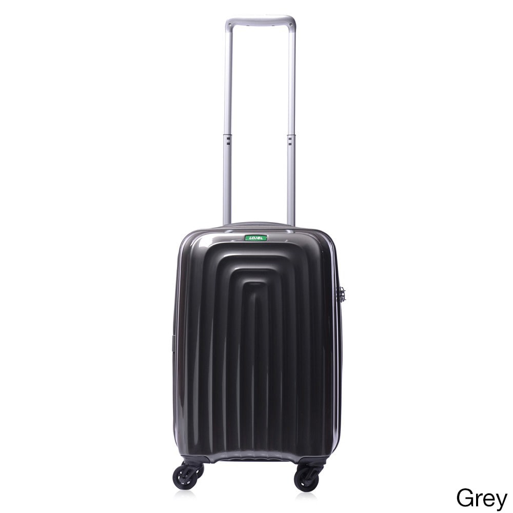 Lojel Wave Polycarbonate 22 inch Small Carry on Upright Spinner Suitcase