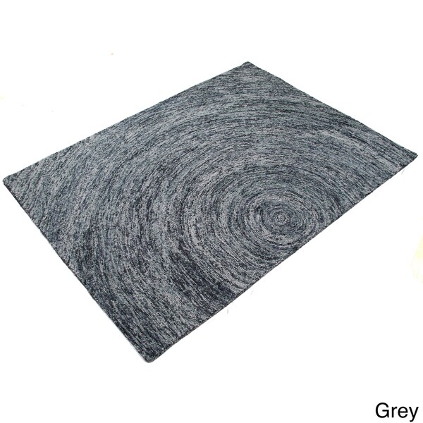 Hand-tufted Cameron Multi Wool Area Rug - 5' x 7'