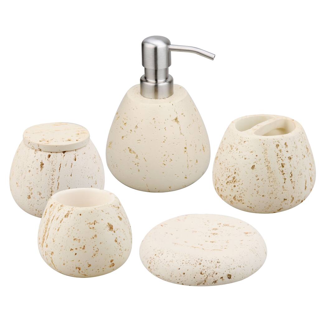 Jovi Home Essence Bath Accessory 5-piece Set
