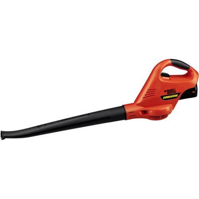 Black & Decker 18-volt Cordless Electric Broom Hard Surface Sweeper