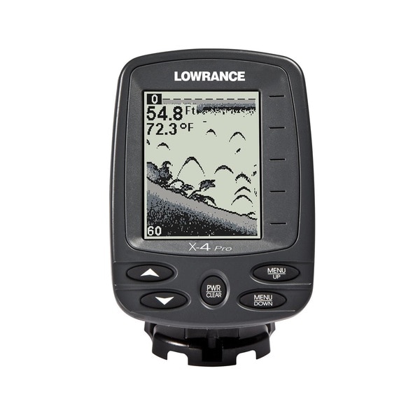 Lowrance X 4 Pro Fishfinder 83/200 TM Transducer Lowrance Fish Finders