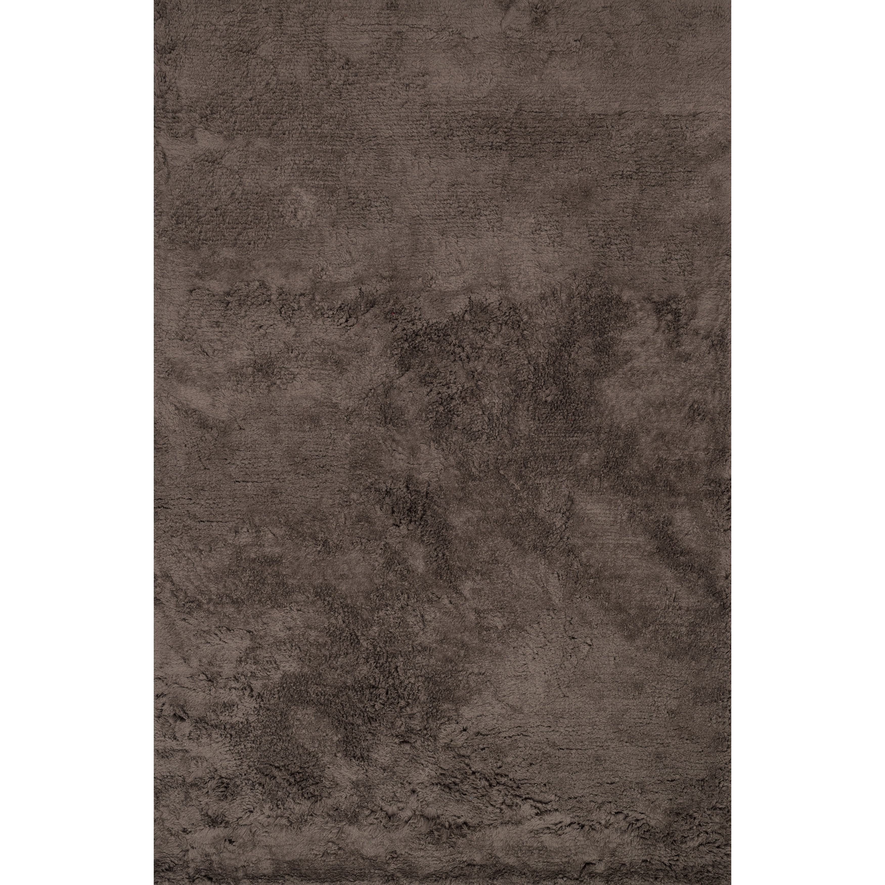 Hand tufted Ellis Chocolate Shag Rug (36 X 56)