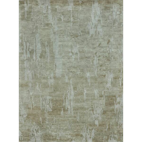 Hand-tufted Omega Sand Rug - Bed Bath & Beyond - 8076111