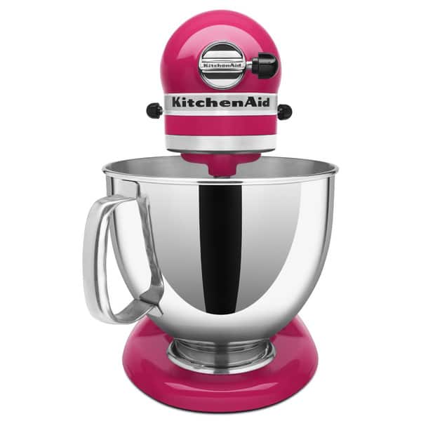 KitchenAid Artisan Design Series Tilt-Head Stand Mixer Silk Pink KSM155GBSP  - Best Buy