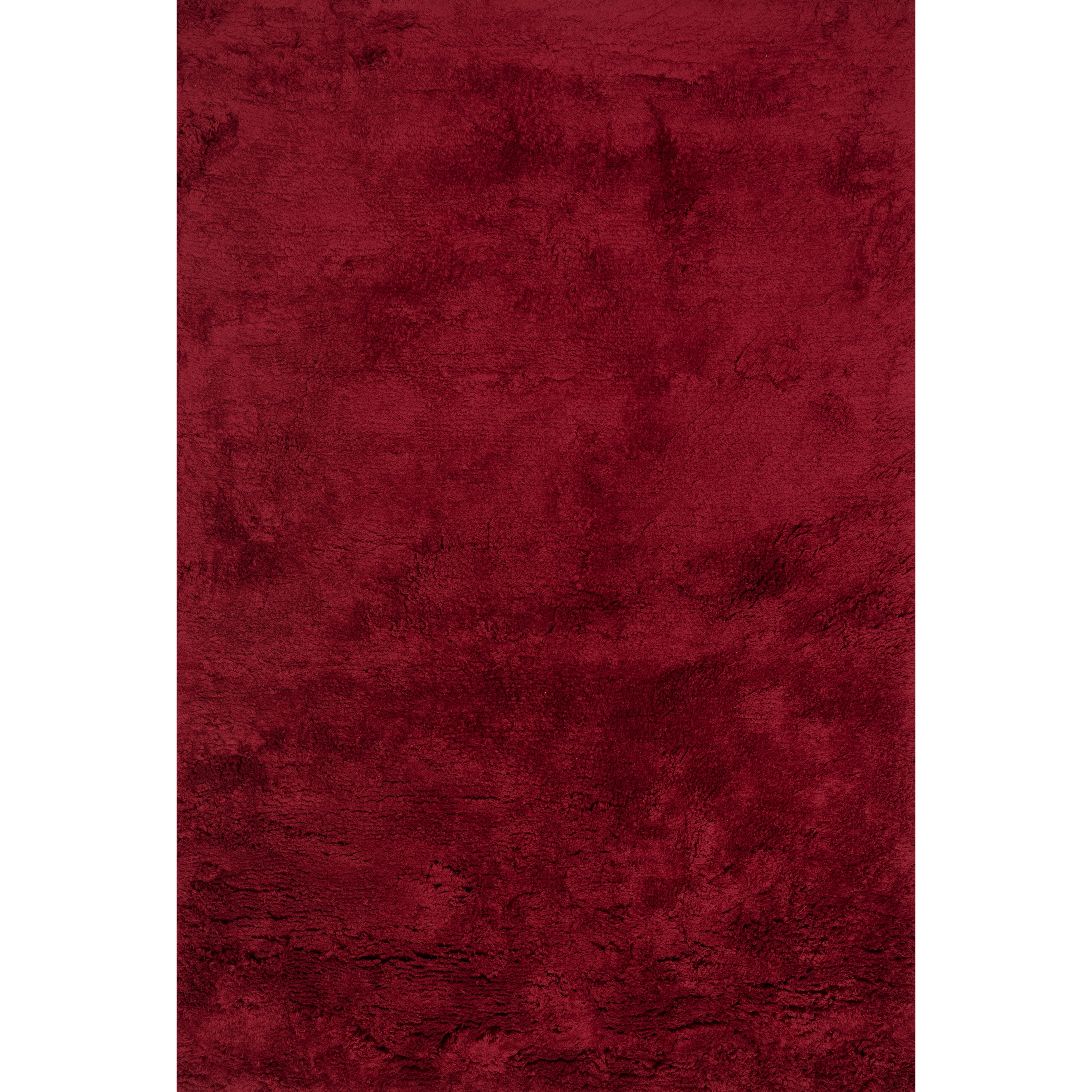 Hand tufted Ellis Crimson Shag Rug (23 X 39)