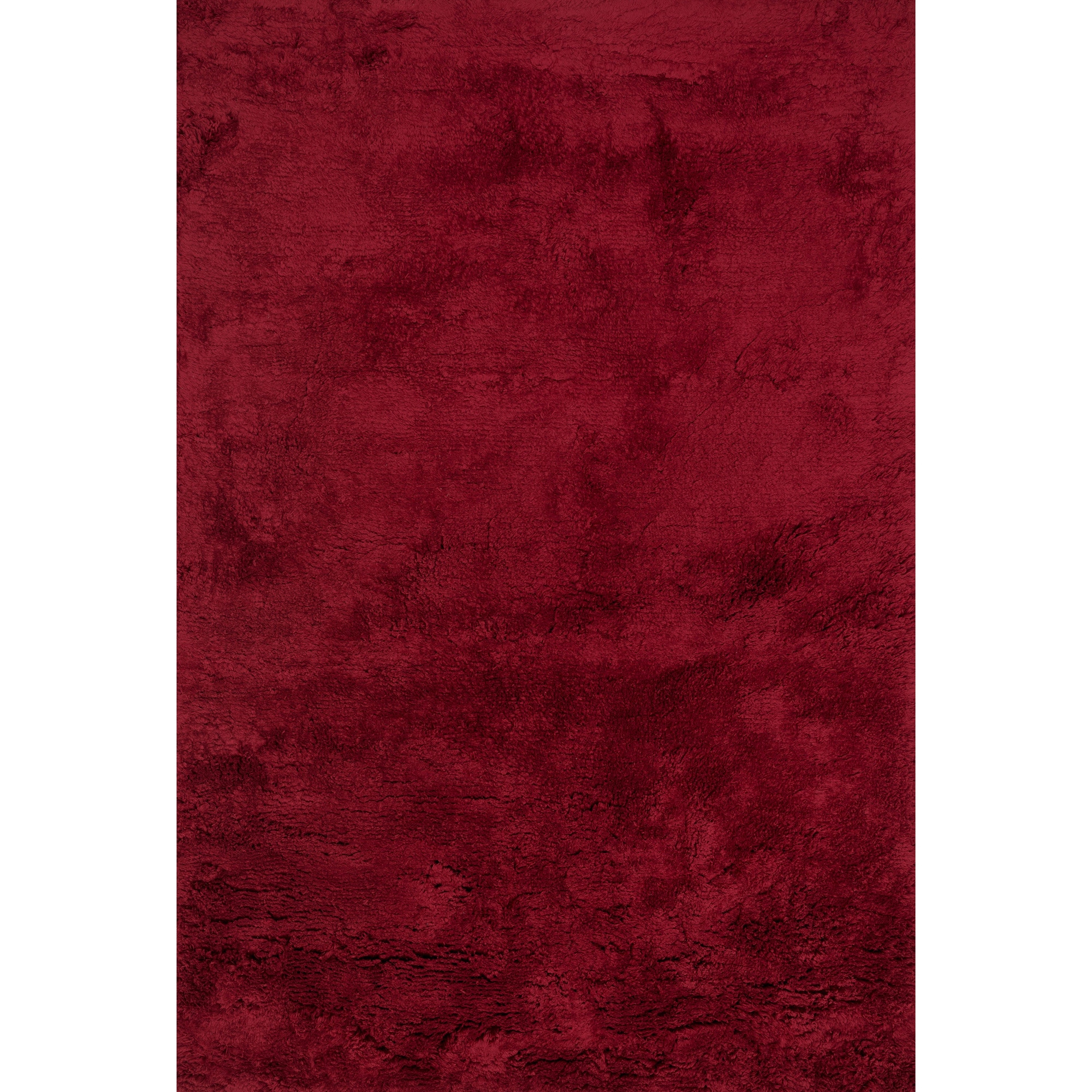 Alexander Home Hand tufted Ellis Crimson Shag Rug (79 X 99) Red Size 8 x 10