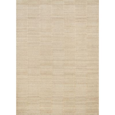 Alexander Home Franklin Hand-knotted Geometric Wool Rug