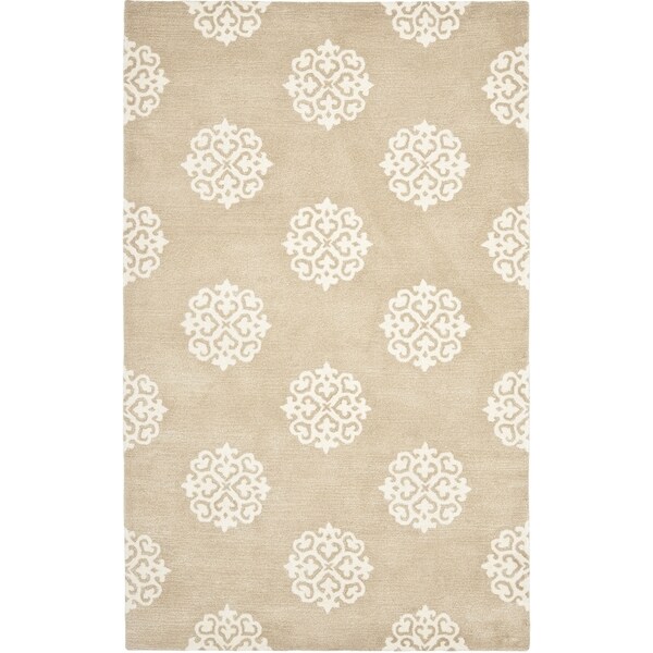 Safavieh Handmade Soho Beige/ Ivory Wool Rug - 9'6 x 13'6