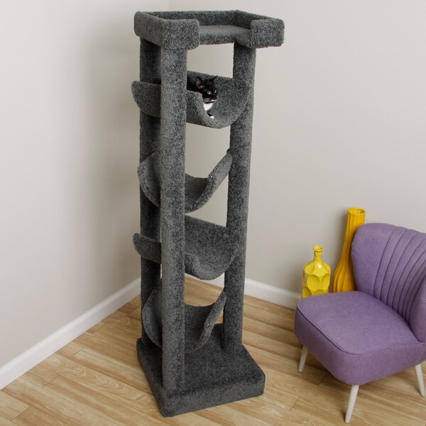 skyscraper cat tower