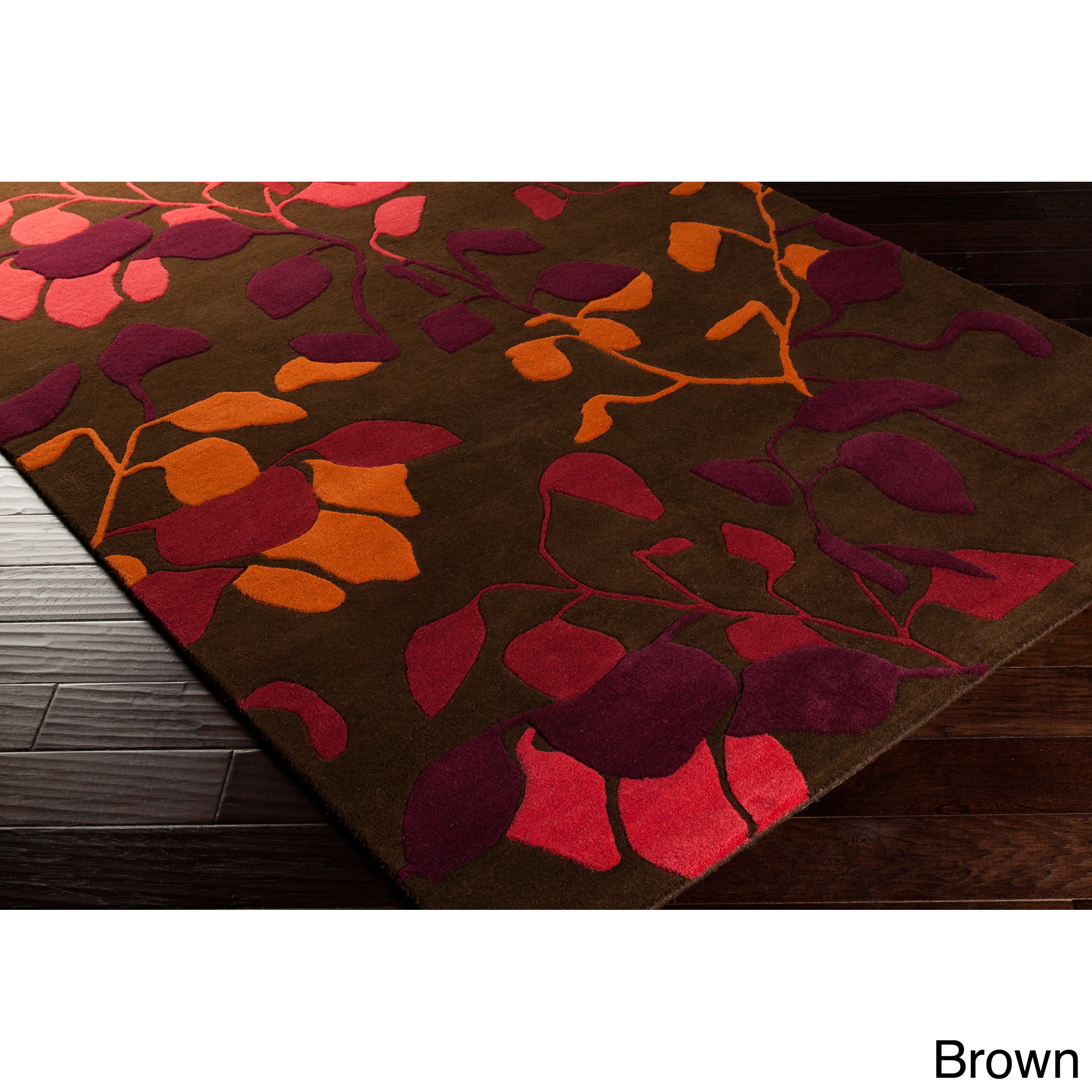 Hand tufted Destinations Contemporary Floral Rug (5 X 8)