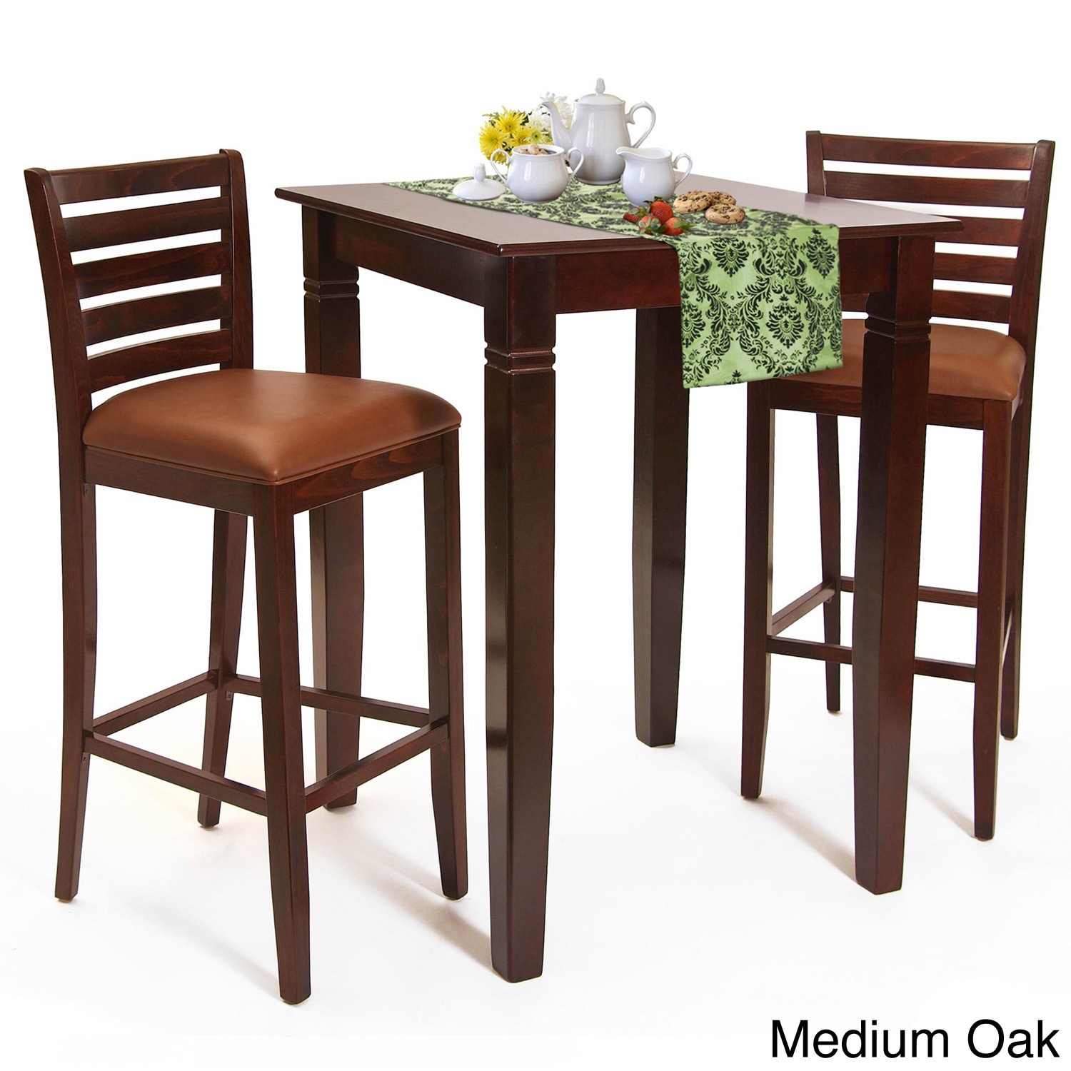 Italy Bar Table And Stools 3 piece Set