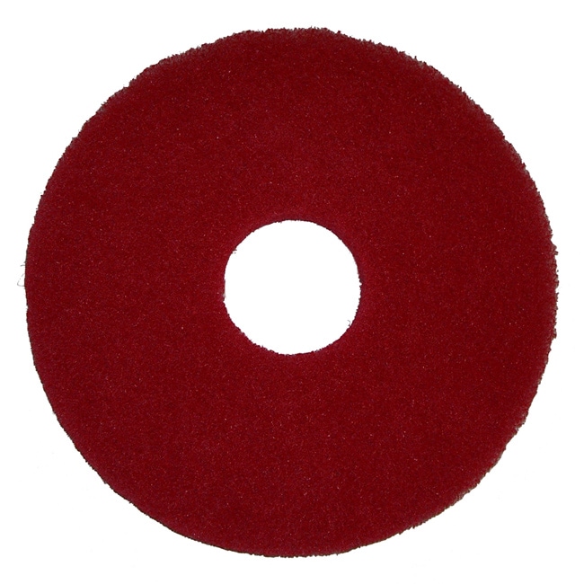 Bissell Commercial 12-Inch Red Polish Pad for BGEM9000 Floor Machine