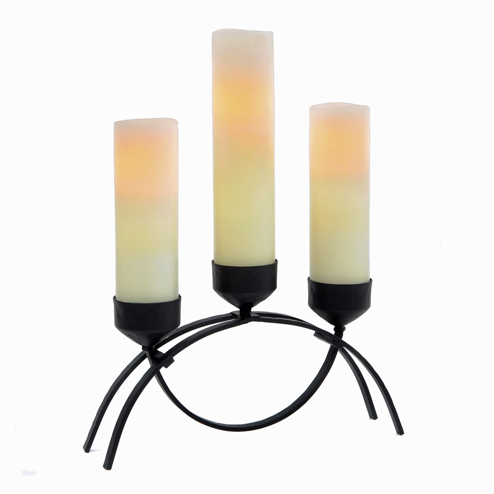 3 candle holder centerpiece