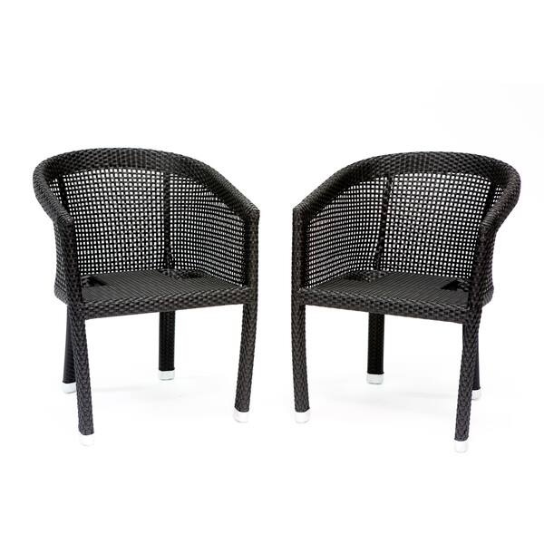 Abbyson Living Pogo Patio Arm Chair (Set of 2) - Bed Bath & Beyond ...