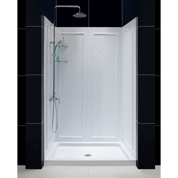 DreamLine SlimLine 36 in. by 48 in. Single Threshold ...