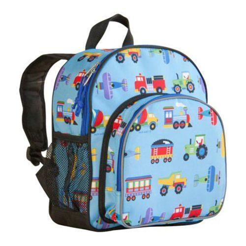 Wildkin Pack N Snack Backpack Trains, Planes And Trucks