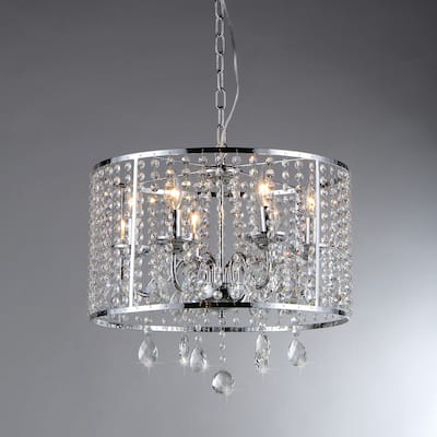 Kirke Chrome Chandelier