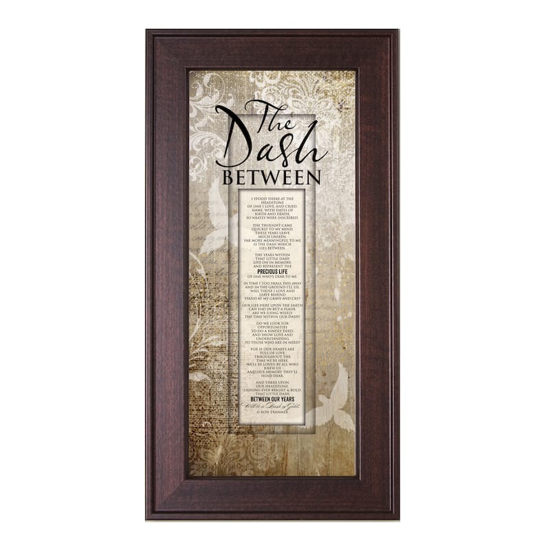 James Lawrence 'The Dash Between' Framed Wall Art