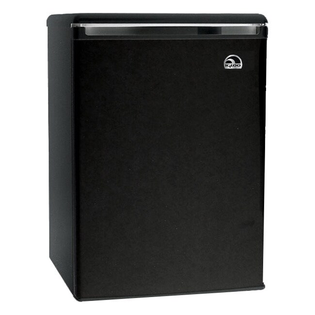 Shop Igloo 3 2 Cubic Foot Black Mini Fridge Free Shipping Today