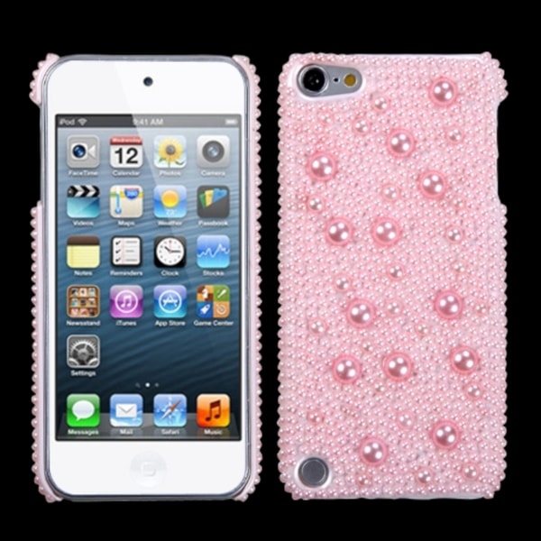 Insten Pink Hard Snap on Diamond Bling Case Cover For Apple iPod Touch
