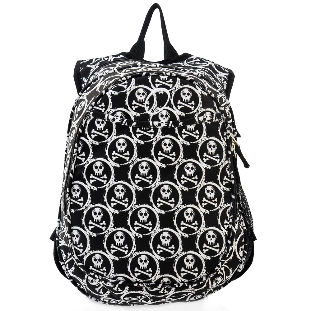 Obersee Kids Pre school All in one Skulls Backpack With Cooler